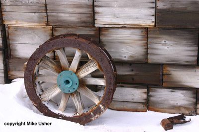 Arrol Johnston car wheel - Shackleton