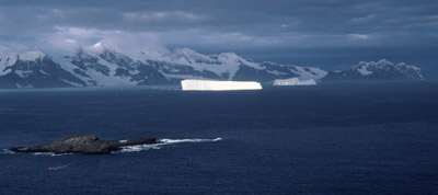 Signy Island Antarctica boats