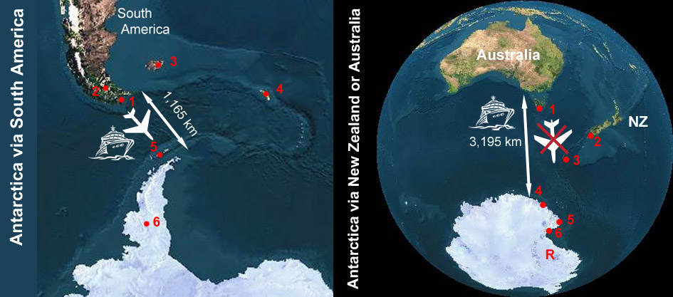 Южная америка и антарктида. Antarctica and South America.