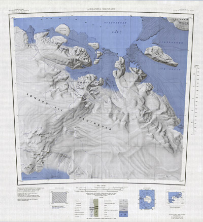 map of Antarctica