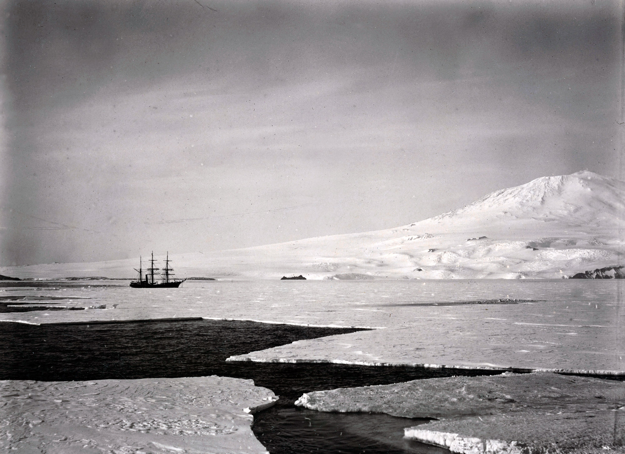 В середине 20 века антарктида